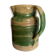 Glazed earthenware pitcher from the Dieulefit farm, popular art from the early 20th century.
