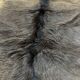 Goat skin rug, 20th century.