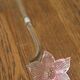 Murano glass chandelier Venetian flowers, circa 1950/1970 pink yellow