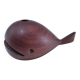 Porte stylo baleine bois design scandinave