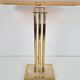 Brass Table Lamp from Deknudt, Belgium, 1978