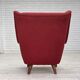 1970s, Danish design by Bent Møller Jepsen, "Teddy" chair, furniture wool.