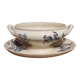 French vintage sauce boat, R. Lafitte, Terre de Fer, Salins
