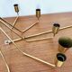 Large Brass Chandelier by Rupert Nikoll