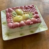 Butter dish in earthenware barboury Salins les bains