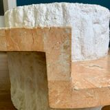 Travertine coffee table Magnussen Ponte