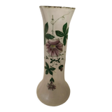 Vase verre émaillé