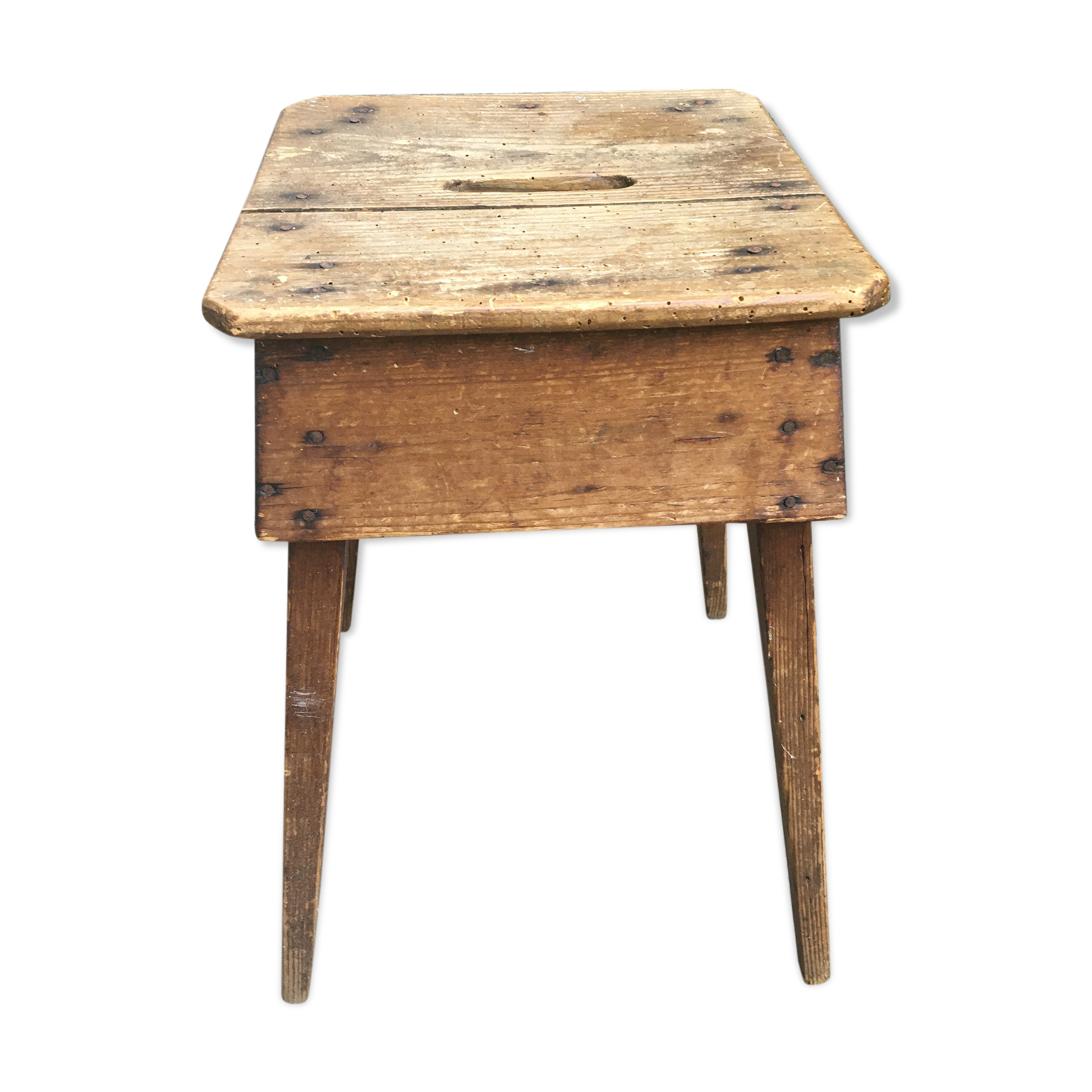 Brutalist former tabouret