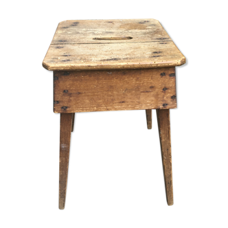 Brutalist former tabouret