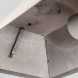 Industrial rectangular ceiling lamp