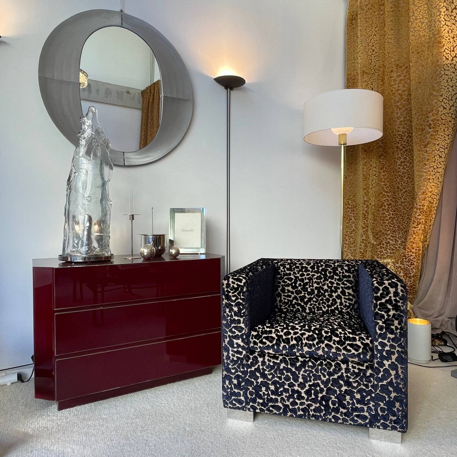 Paire de fauteuils Rodolfo Dordoni, ed. Minotti