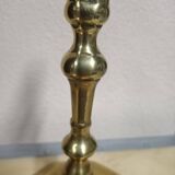 Gilded bronze candle holder