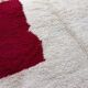 Berber rug in natural wool, size 150 x 250 cm