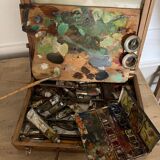 Box of old paint