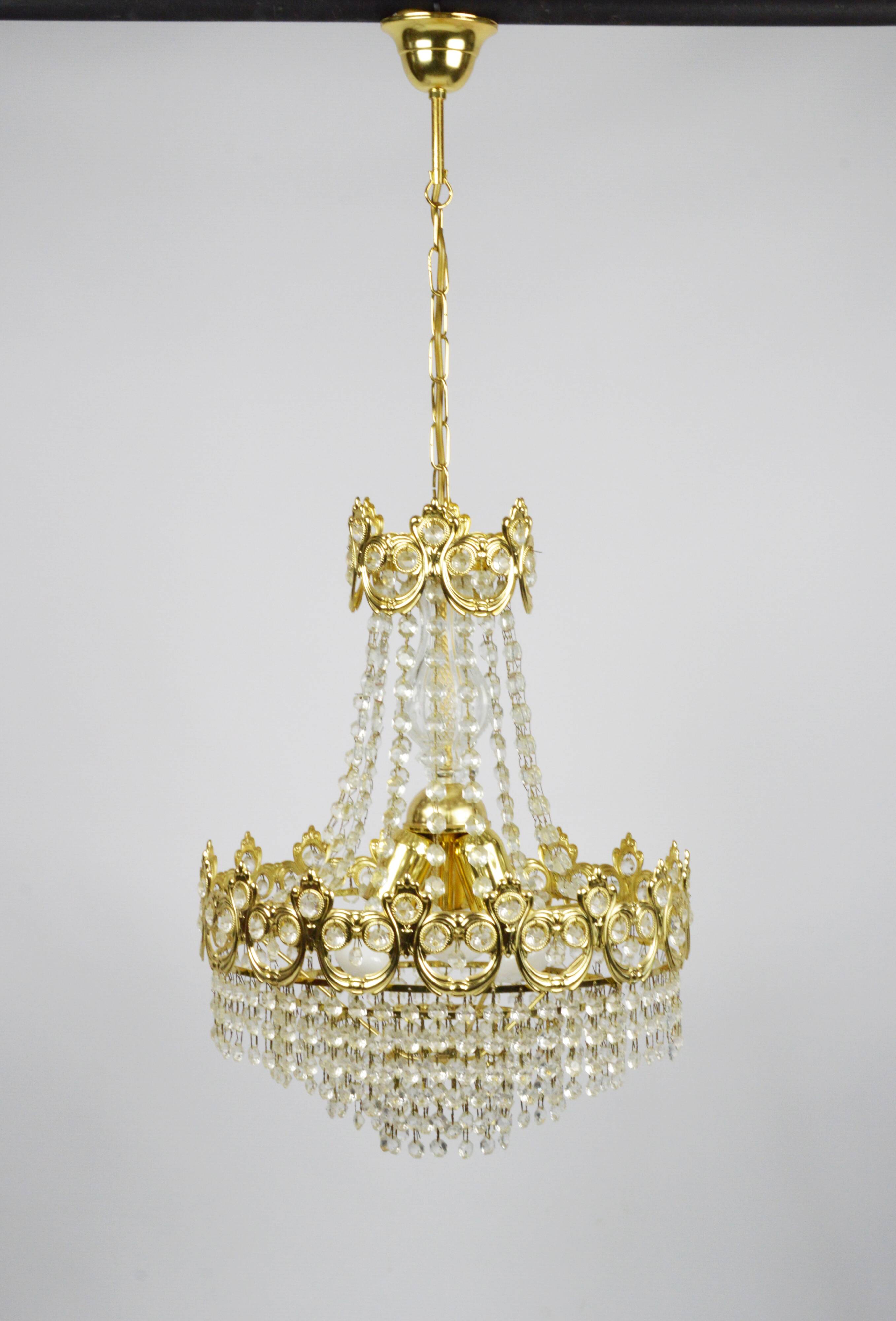 Massive chandelier, 1970s