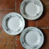 Set of 3 HB&Co soup plates