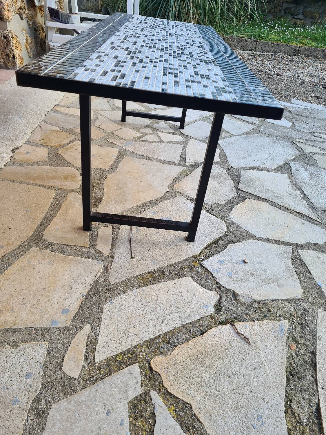Vintage ceramic coffee table