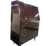 Vintage wooden wardrobe / secretary / chest of drawers