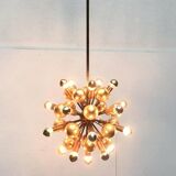 Atomic Brass Ceiling Suspension by Dorothee Becker for Cosack, 1970s.