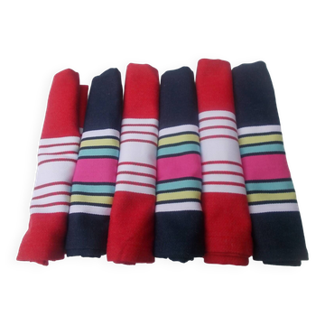 6 MENDIA Basque napkins
