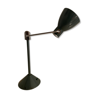 Articulated and adjustable lamp Jumo 800 S in green metal