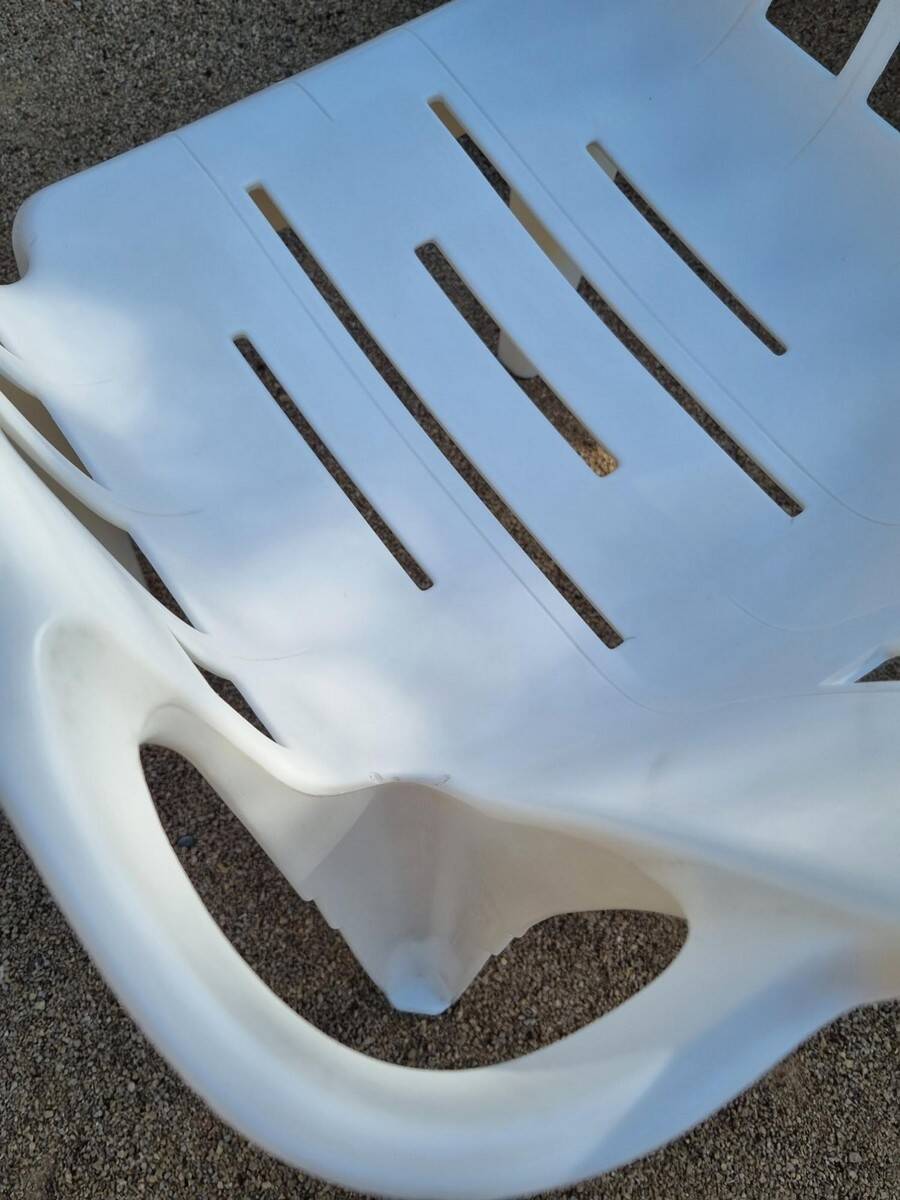 Stackable Plastic Boston Chair by Pierre Paulin for Henry Massonnet 1980s