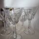 Set of 4 Villeroy and Boch water glasses