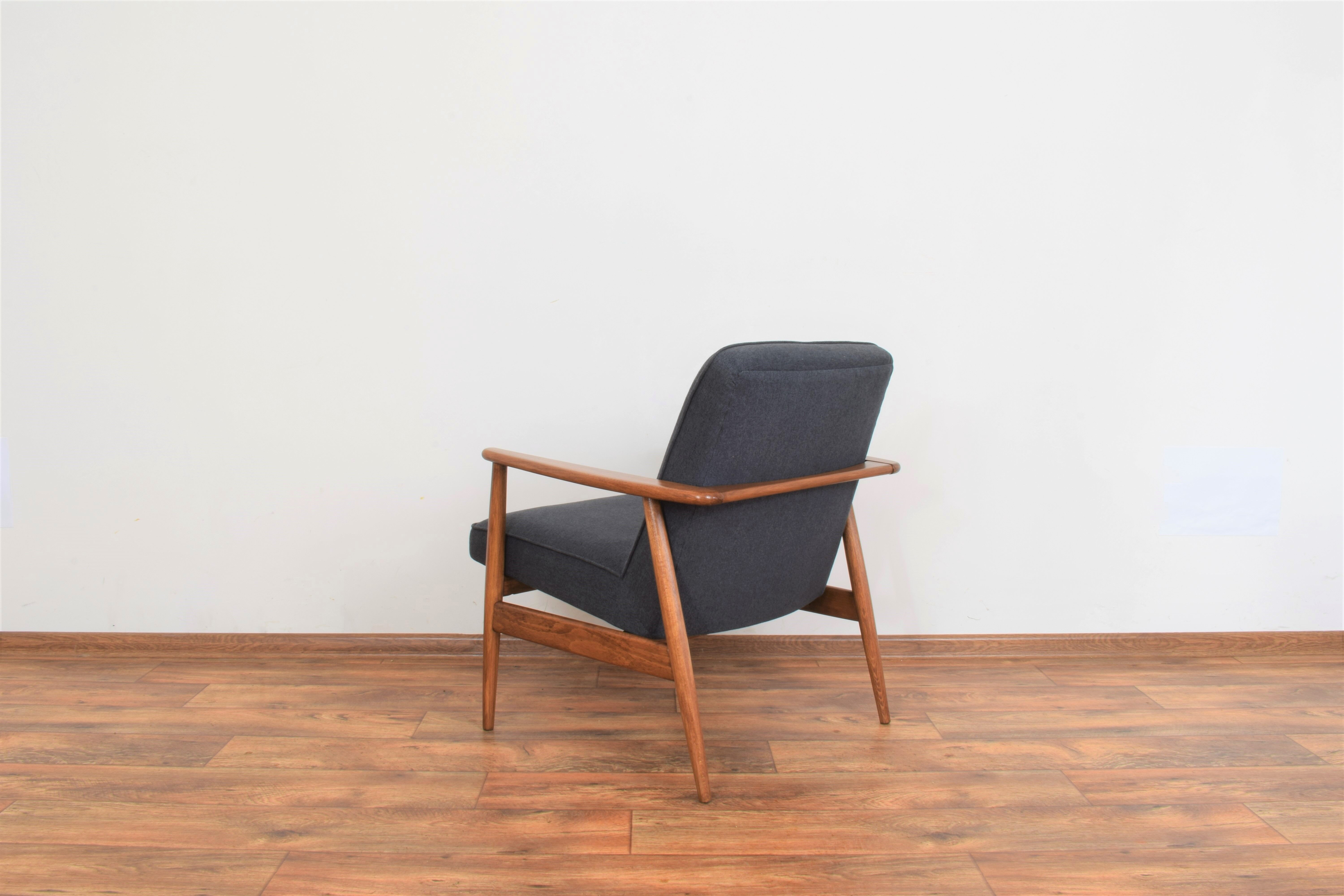 Mid-century polish armchair by m. zieliński, 1960s