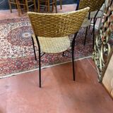 Set of 4 rattan chairs