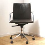 Pair of Mizar office chairs, Matteo Grassi