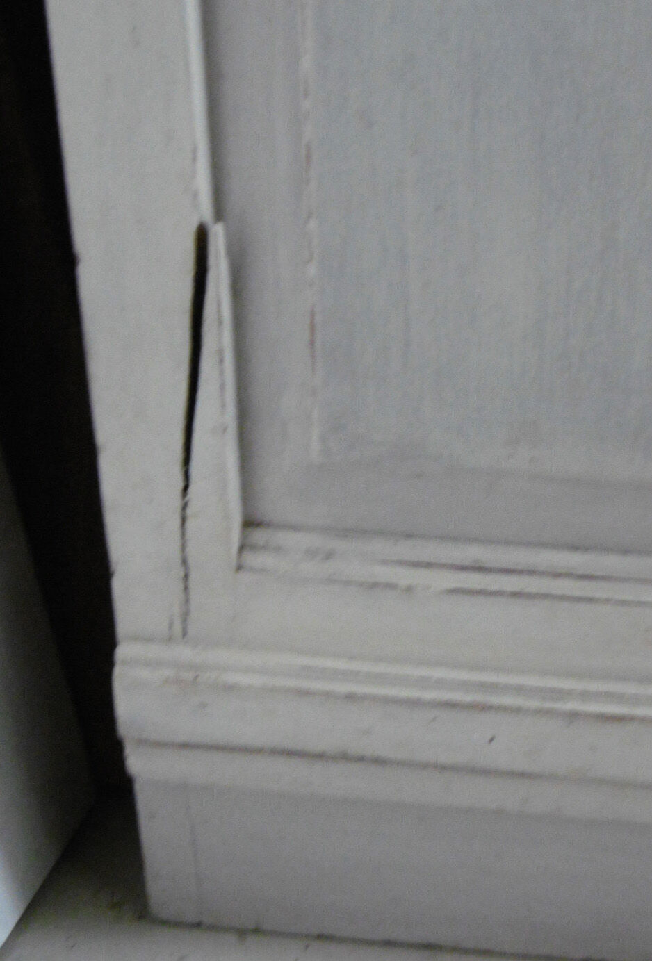 Art deco wood and marble sideboard