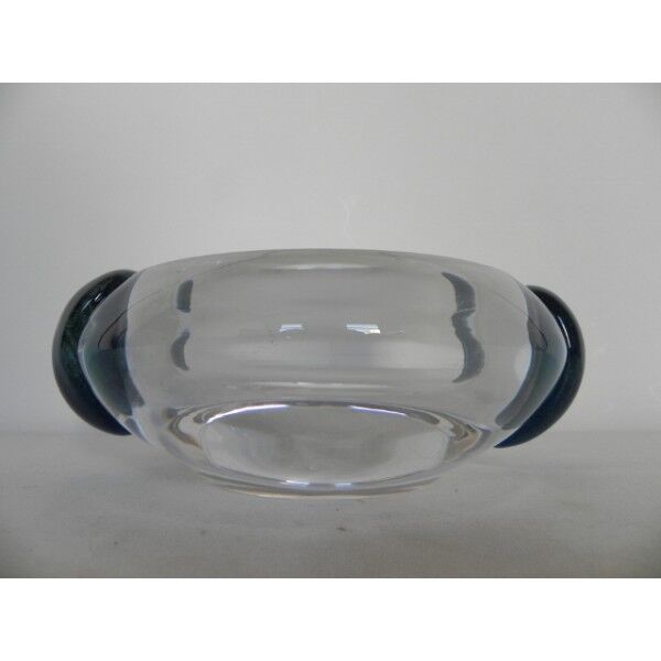 Daum France heavy glass dish