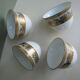 4 mini china bowls china bin gobous gold collection