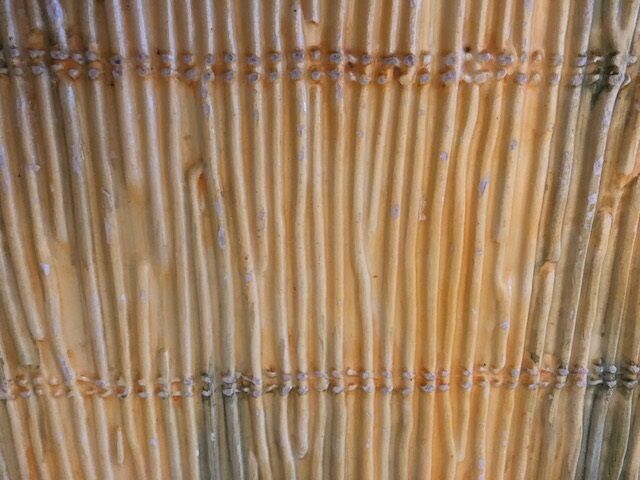 Straw porcelain cheese tray