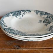 3 assiettes creuses Terre de Fer