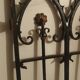 Wrought iron grille