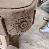 Table bois art déco