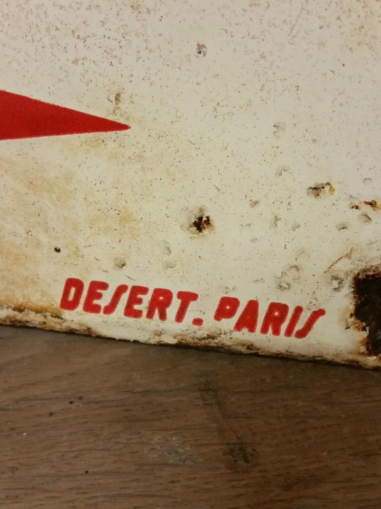 Enamelled plate output