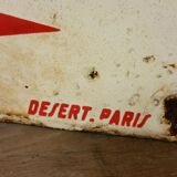 Enamelled plate output