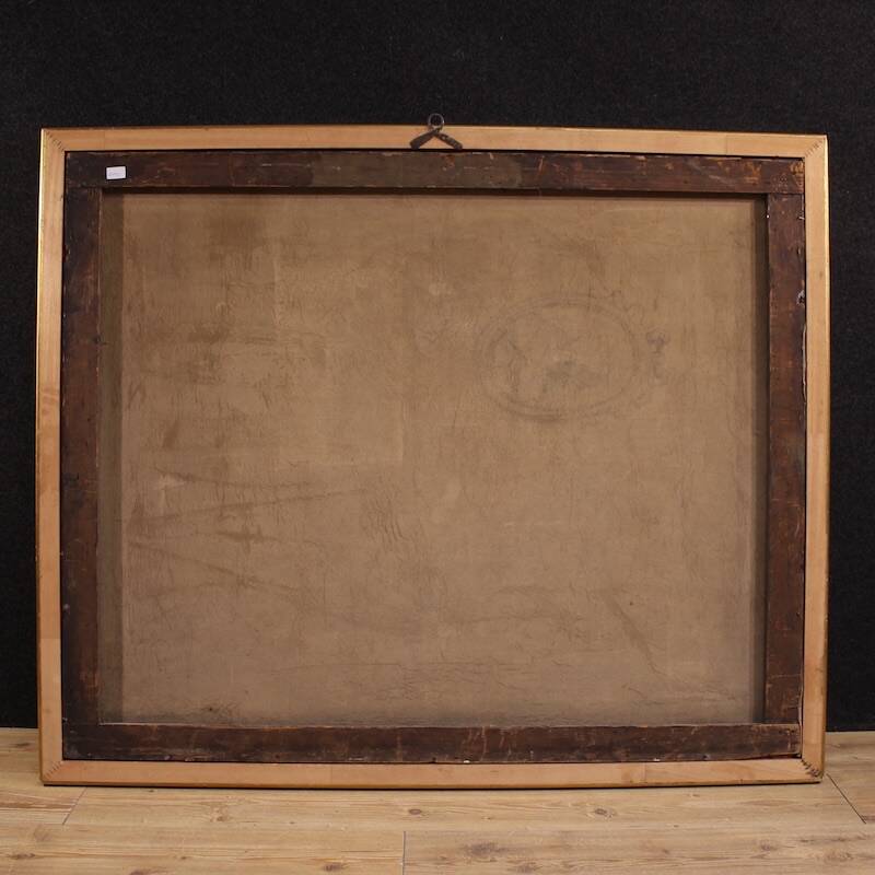 Great 19th-century Flemish painting, Christ Forgiving Penitent Sinners