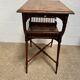 Table d’appoint / Lecture Style Esthétique Victorien, marqueterie 1880