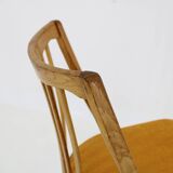 1960s Antonin Suman Oak Chair, Set of Three