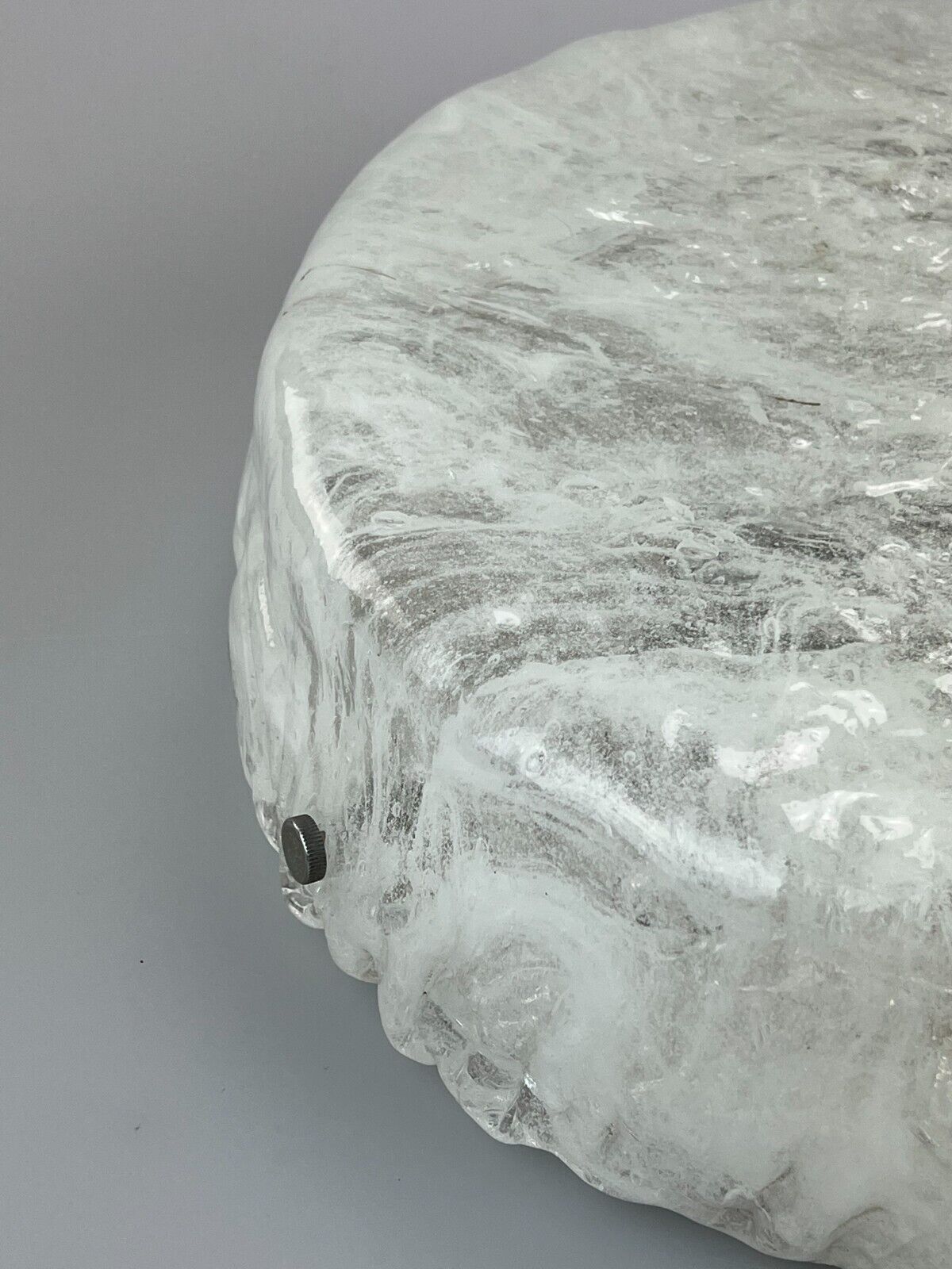Flush Mount Ceiling Light Ice Glass Kaiser Leuchten