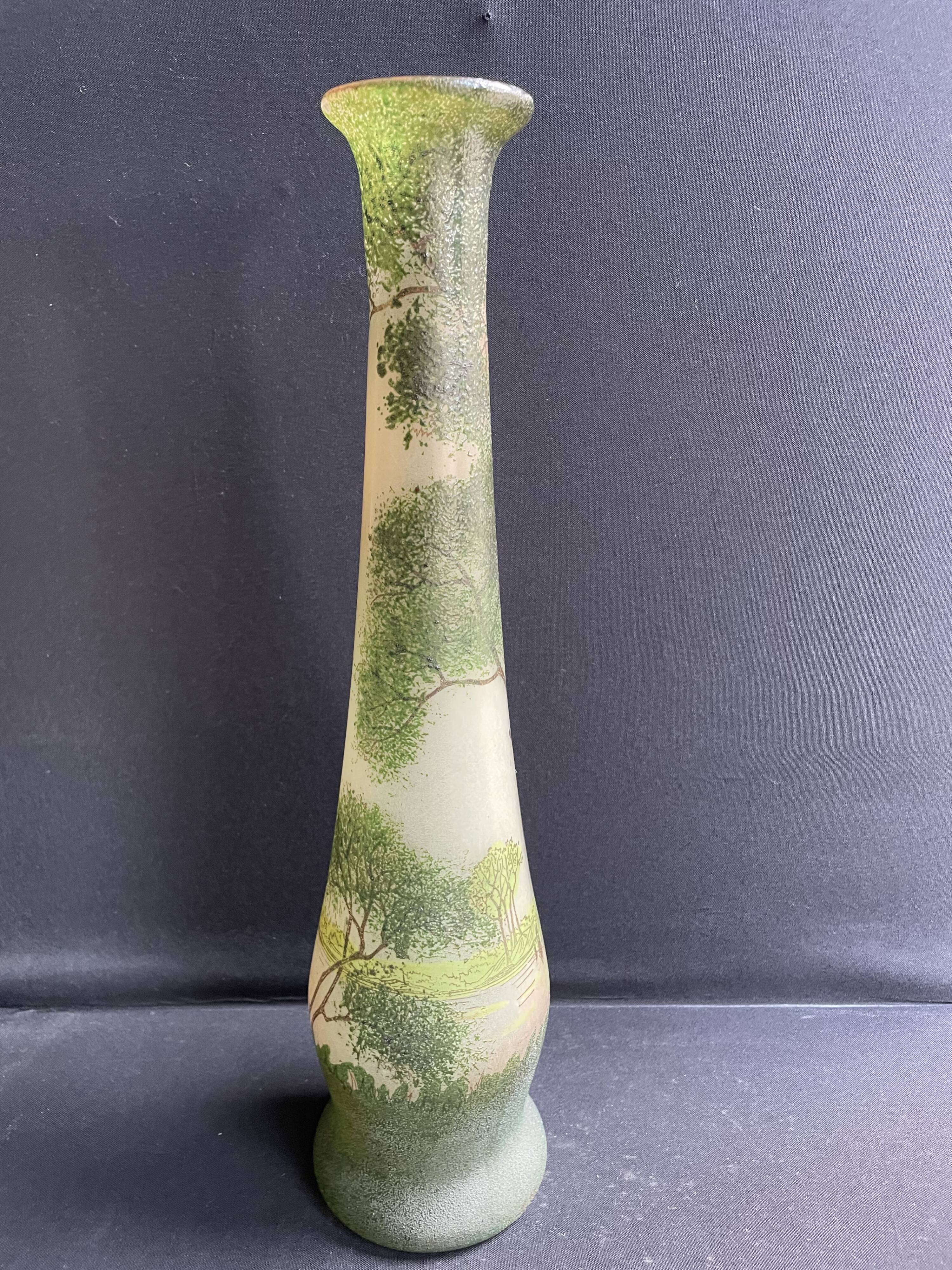 Vase - François Théodore Legras (1839-1916)