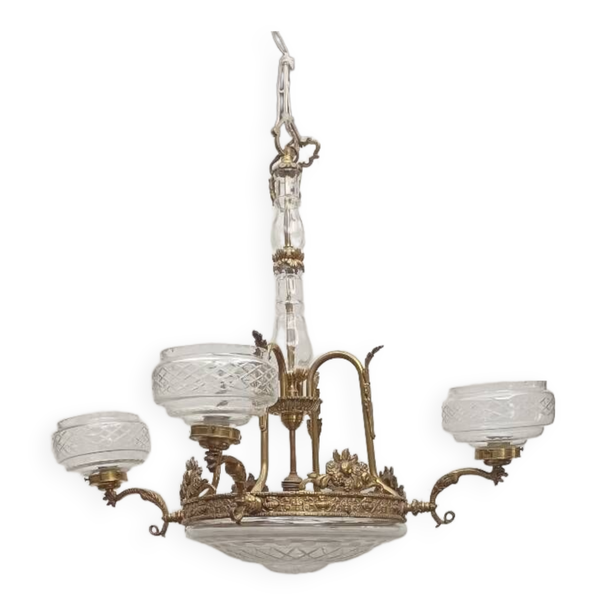 Gran lampara art déco