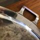 Silver metal tray