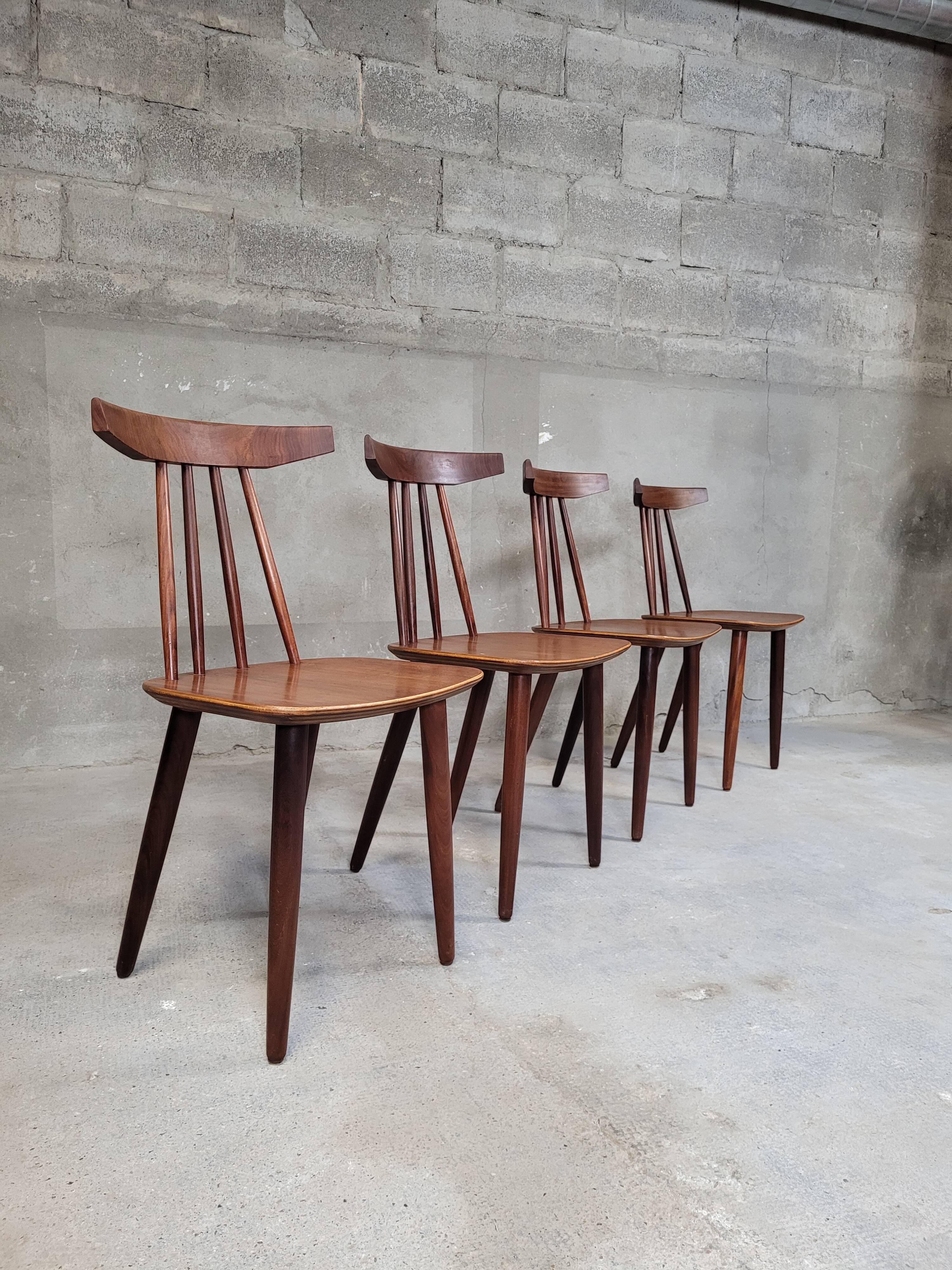 Chairs Poul Volther Denmark 1960