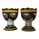 Lot de 2 coquetiers Saint Jean Brevelay