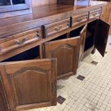 4-door wooden dresser