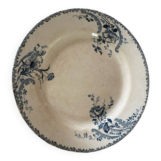 Round iron earth dish